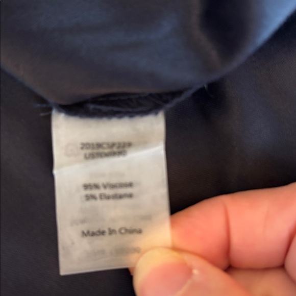 Universal Standard Navy Cap Sleeve Blouse - Picture 4 of 7